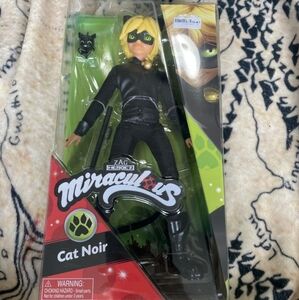 NWT Miraculous Cat Noir Action Figure/Barbie Doll #2